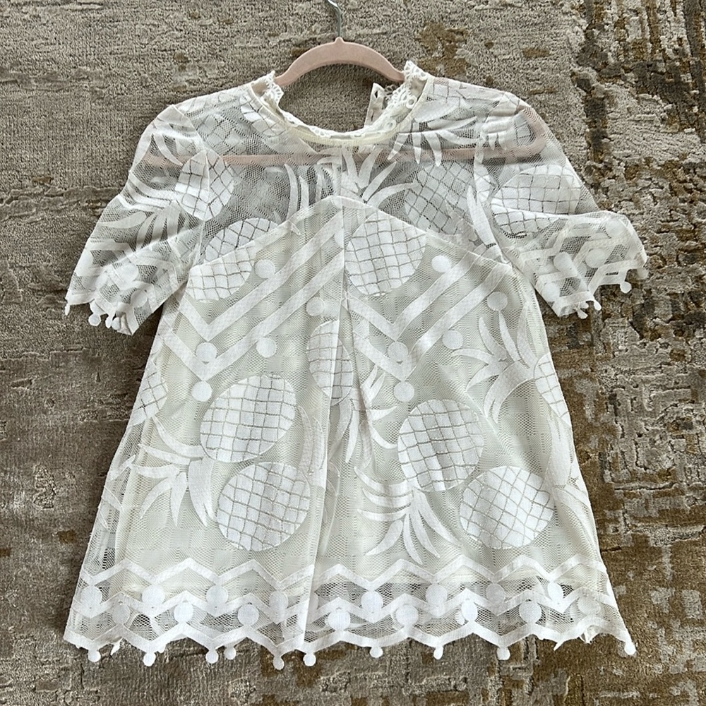 Anthropology Pineapple blouse